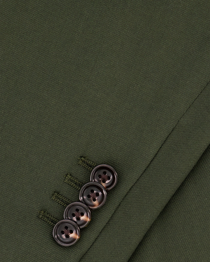 Southern Gents Double Breasted Blazer - Olive