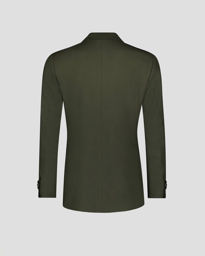 Southern Gents Double Breasted Blazer - Olive