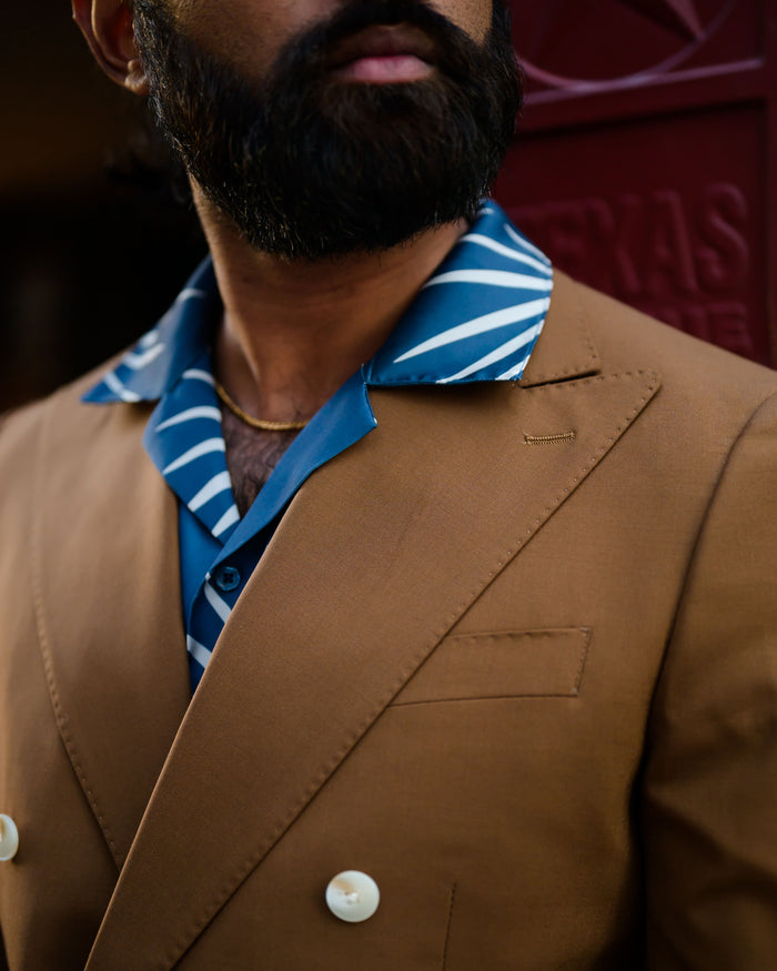 Southern Gents Doublebreasted Tobacco Suit