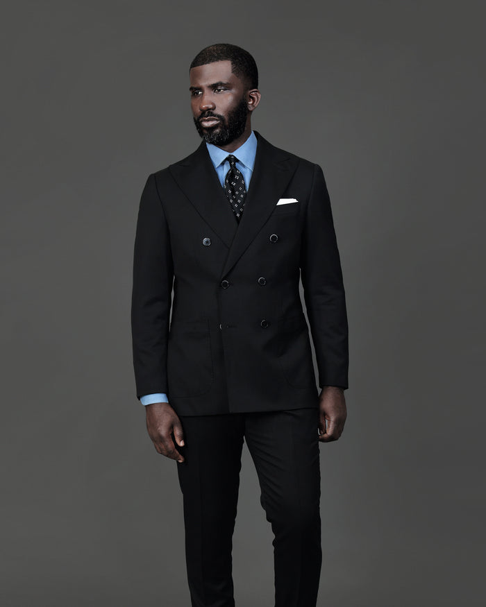 Southern Gent Singlebreasted Suit and Trouser - Black