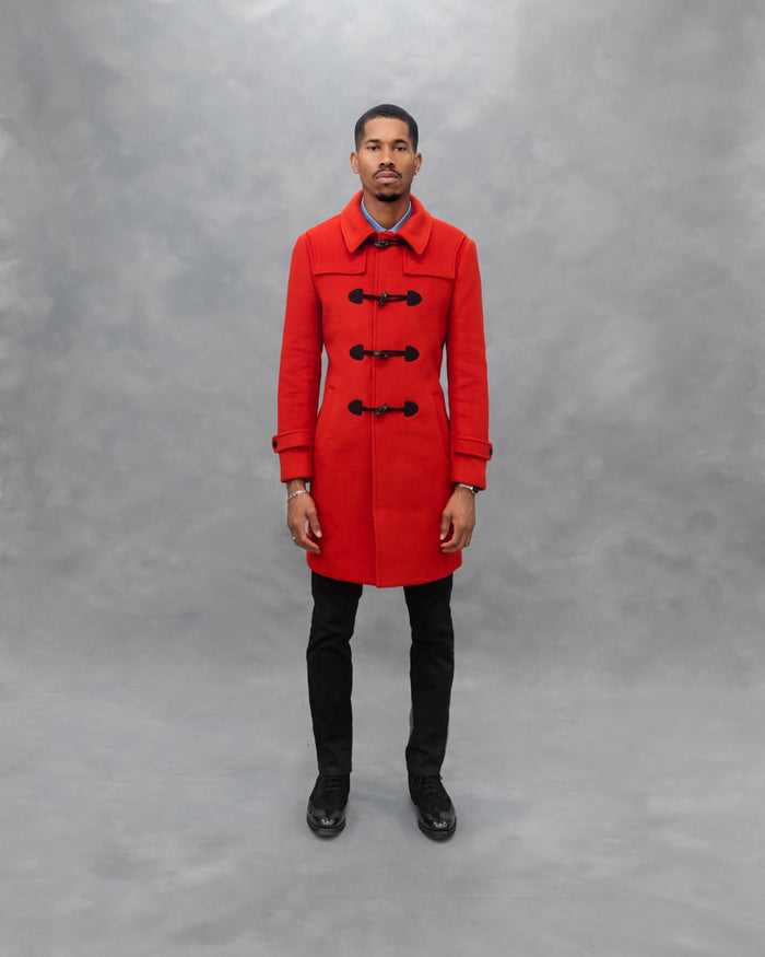 Southern Gents Duffle Coat – Blood Orange