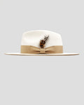 Southern Gents Ferguson Fedora - Ivory