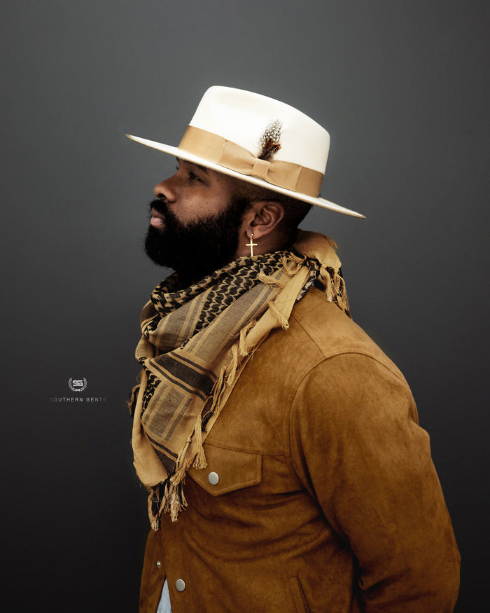 Southern Gents Ferguson Fedora - Ivory
