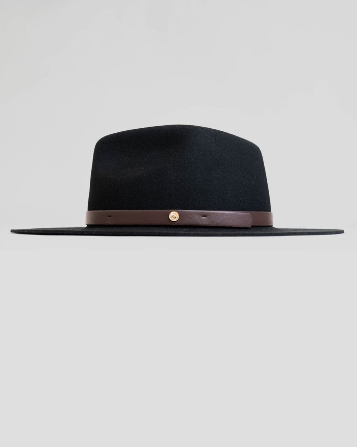Southern Gents Geoffery Fedora - Black