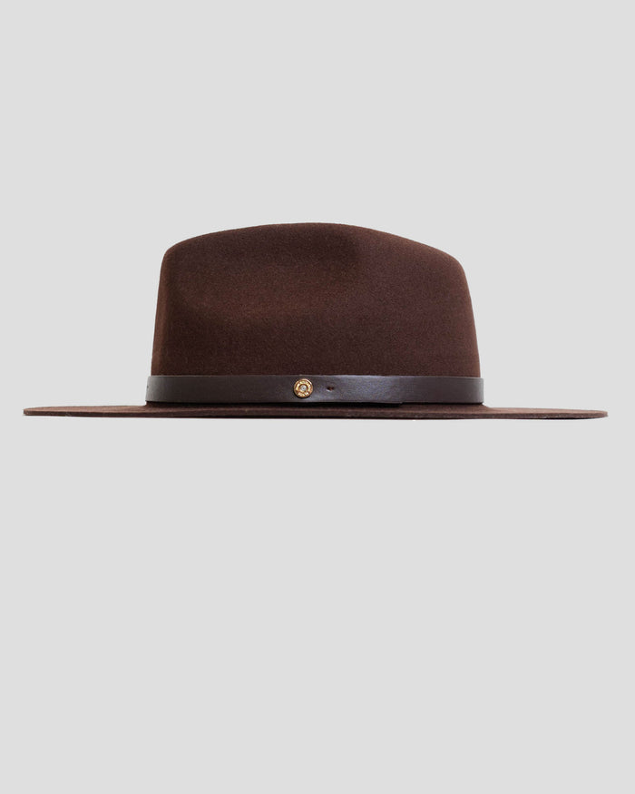 Southern Gents Geoffery Fedora Hat – Brown