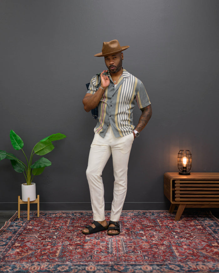 Southern Gents Geoffery Straw Fedora Hat – Toffee