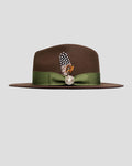 Southern Gents James Fedora Hat – Brown