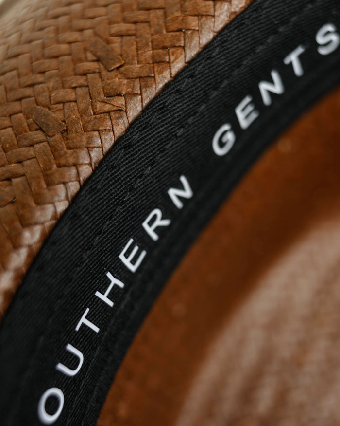 Southern Gents Miller Ranch Fedora - Patriotic Straw