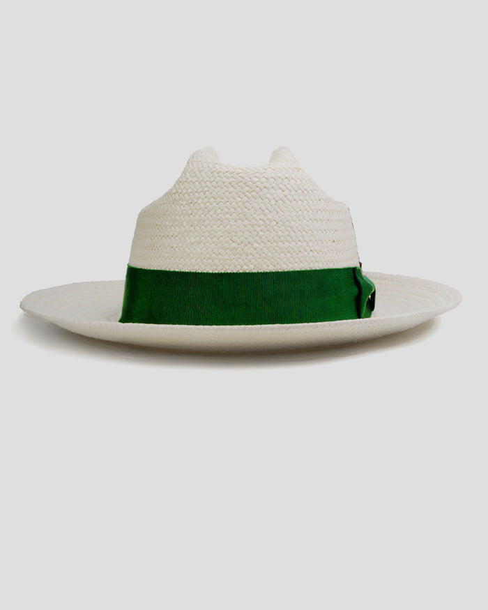 Southern Gents Miller Ranch Straw  Fedora - Ivory