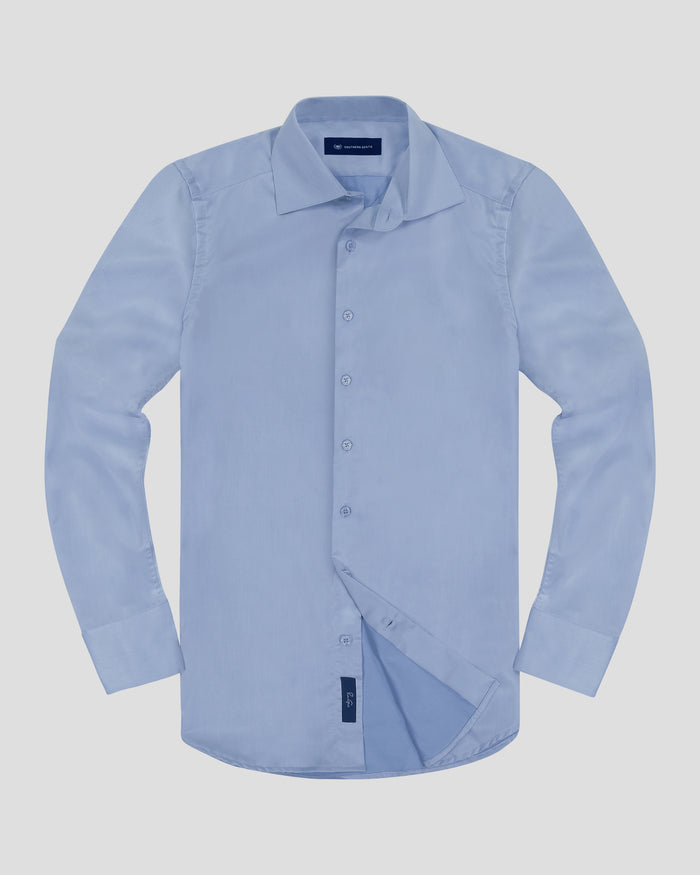 Southern Gents Perfect Spread Shirt V2 - Powder Blue