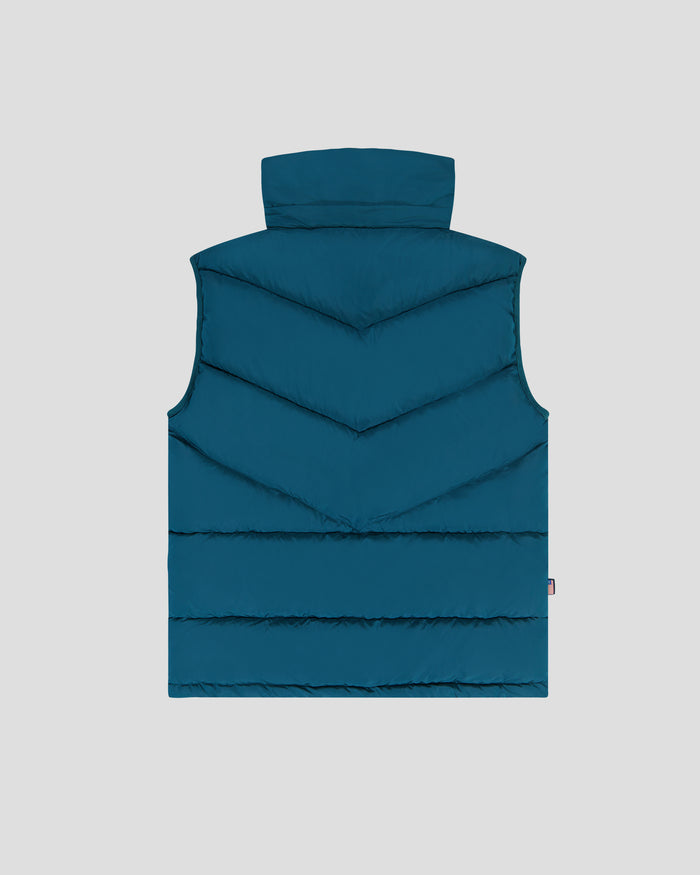 Southern Gents Puffer Vest - Teal