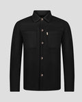 Southern Gents Overshirt Jacket - Black