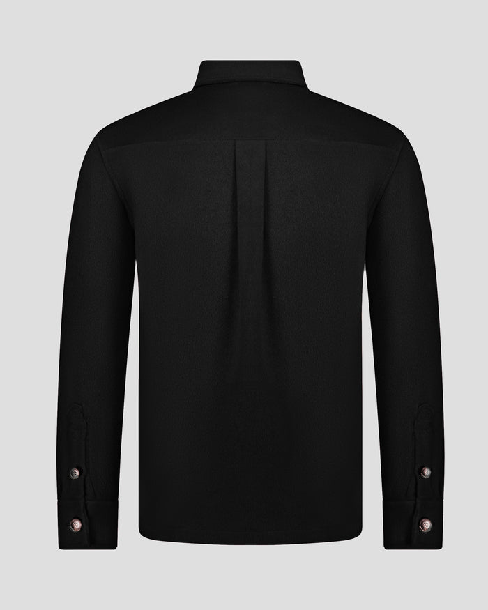 Southern Gents Overshirt Jacket - Black