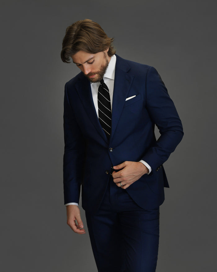 Southern Gents Single Breasted Blazer and Trouser - Navy