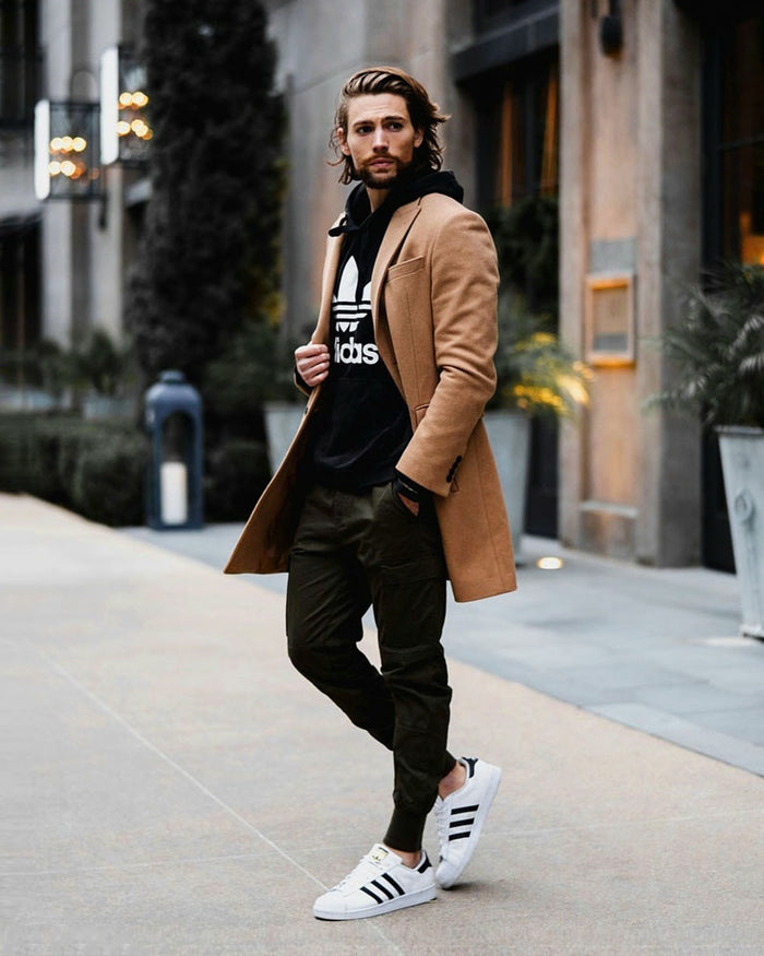 Southern Gents Single Breasted Overcoat  – Camel