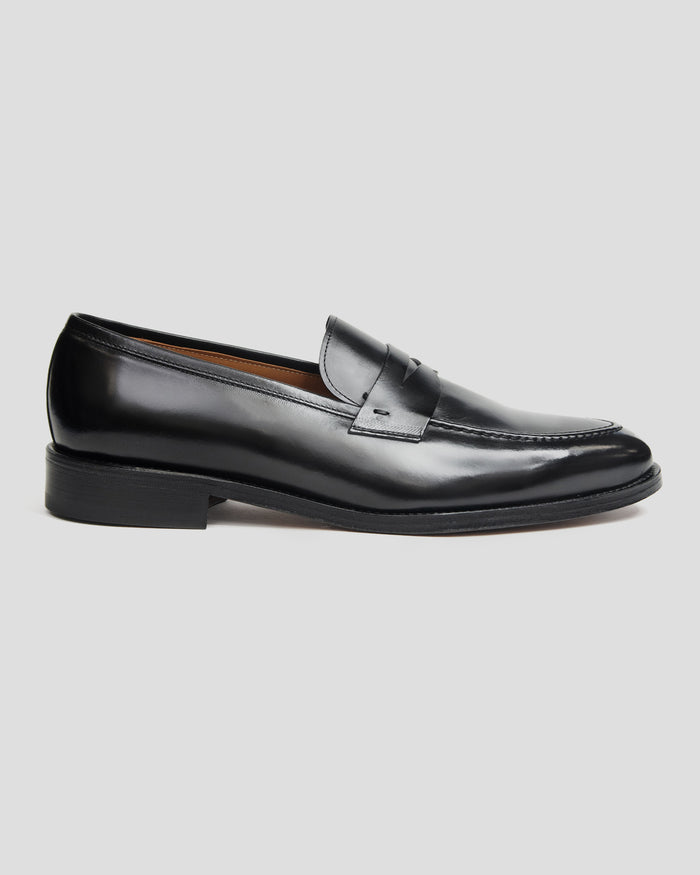 Southern Gents Smithson Penny Loafer - Black