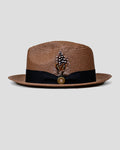 Southern Gents Straw Trilby Fedora Hat – Coffee