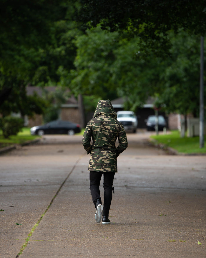 Southern Gents Toggle Raincoat - Camo