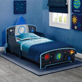 BB81445GN generic space wood toddler bed hangtag