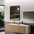 SS 304 Glossy Black Frame (80x60cm) Rectangle Shape - TR SS 163 BLACK