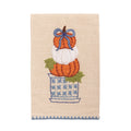 Stacked Pumpkin Appliqué Topiary Towel