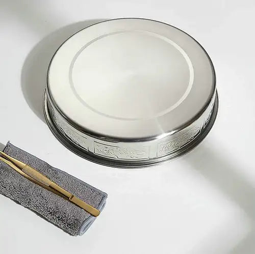 Stainless Steel Tea Tray / Saucer / Board with Water Tank 5 Variations - King Tea Mall