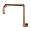 Star Champagne High Rise Shower Arm - Acqua Bathrooms