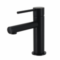 Star Mini Black Basin Mixer - Acqua Bathrooms