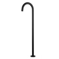 Star Black Freestanding Bath Spout - Acqua Bathrooms
