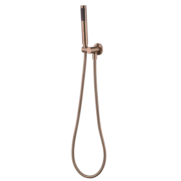 Star Mini Champagne Hand Held Shower Set - Acqua Bathrooms