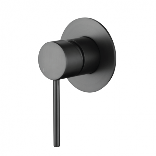 Star Mini Gun Metal Grey Wall Mixer - Acqua Bathrooms