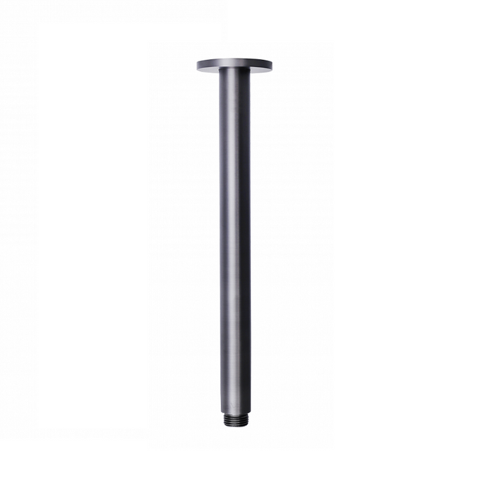Star Gun Metal Shower Ceiling Arm - Acqua Bathrooms