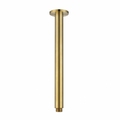 Star Round Brushed Bronze Ceiling Shower Arm - Acqua Bathrooms
