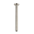Benalla Star Round Brushed Nickel Shower Arm - Acqua Bathrooms