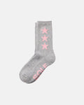 STARRY SOCKS ULTRA LIGHT GREY - Cold Culture