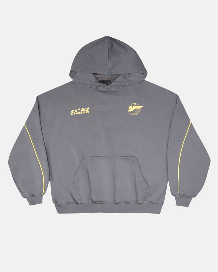 STORMWING HOODIE CHARCOAL GREY - COLD CULTURE