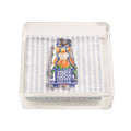 Stripe Topiary Napkin Caddy Set