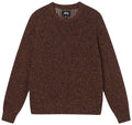Stussy 2 Tone Loose Gauge Sweater Brown (WORN)