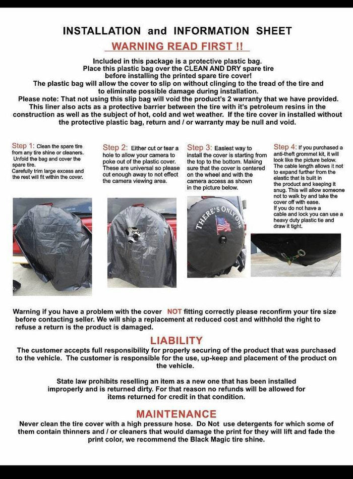 Sun & Moon Yin Yang  Spare Tire Cover