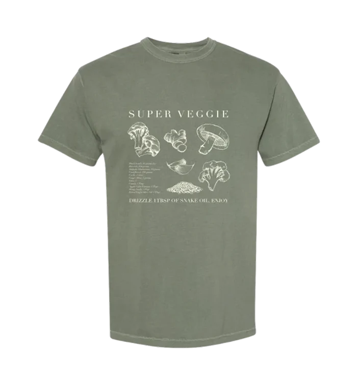 Front of Super Veggie T-Shirt