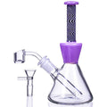 Swirl Wig Wag 8" Beaker Dab Rig