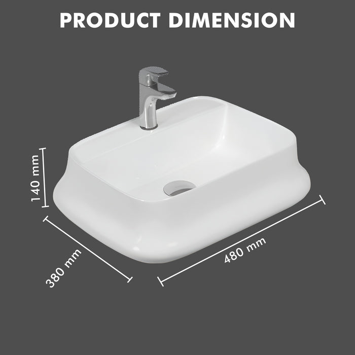 Table Top Designer Basin - TR 81025 MEDRIO