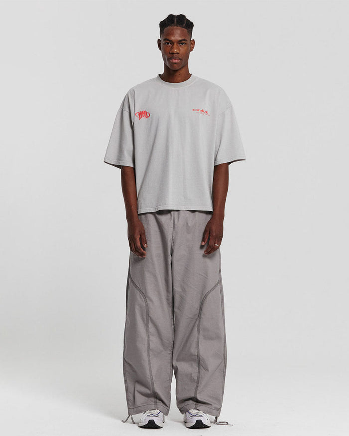 TEAM TEE PALE GREY - COLD CULTURE #man