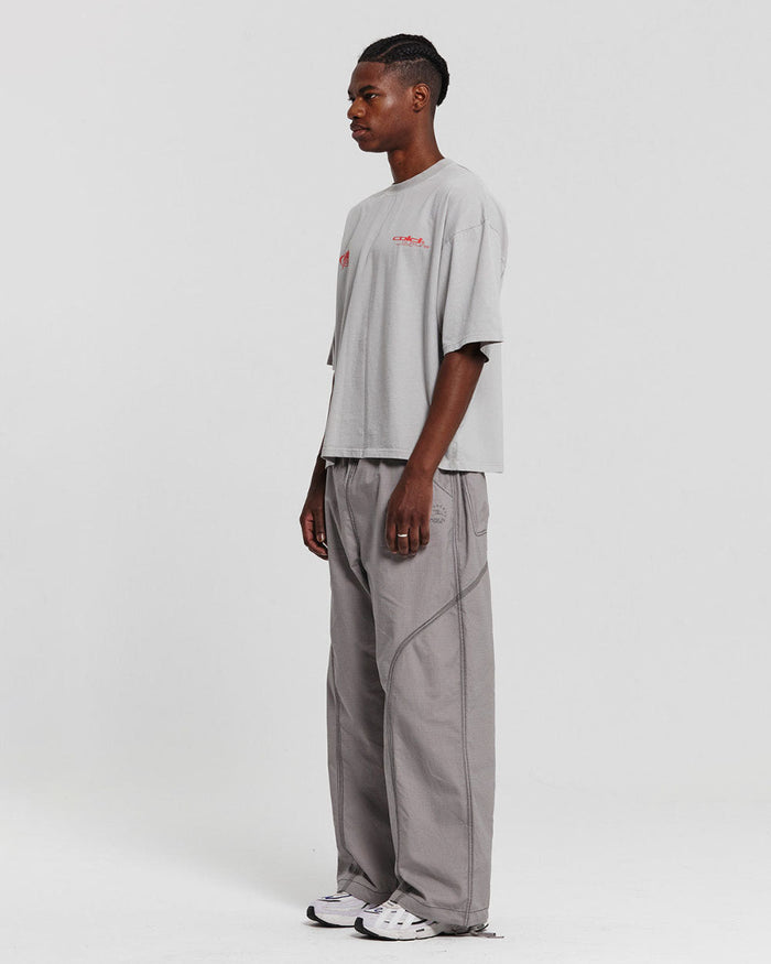 TEAM TEE PALE GREY - COLD CULTURE #man
