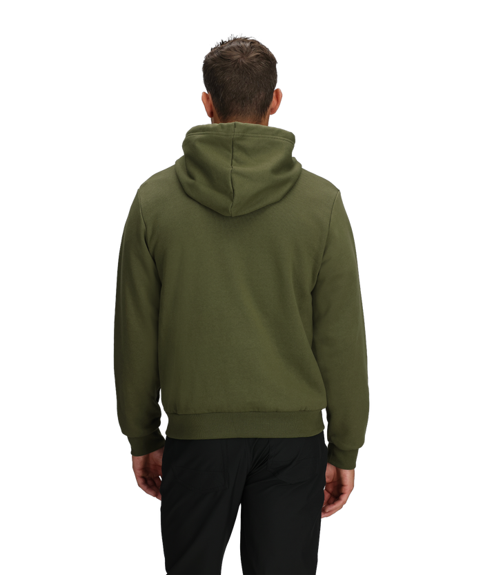 THE NORTH FACE MENS EVOLUTION SIMPLE DOME FULL ZIP HOODIE