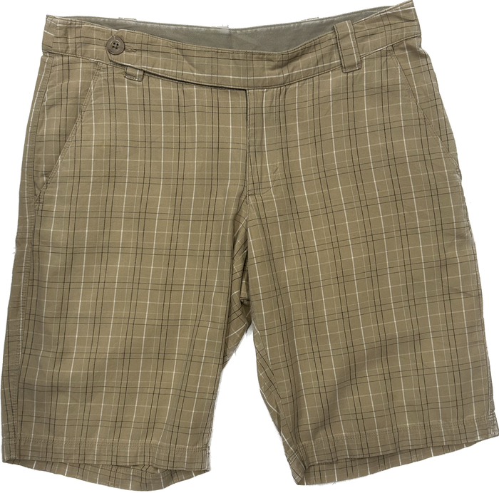 TheNorthFace Plaid Brown Shorts