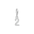 THOMAS SABO Charm Pendant Number "2" Silver