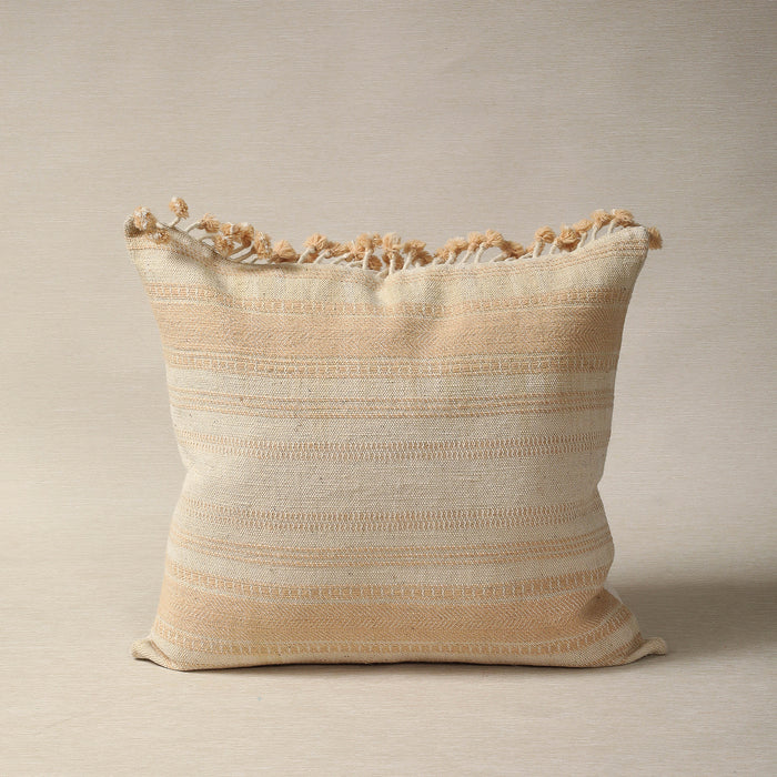 Tia weave striped pillow