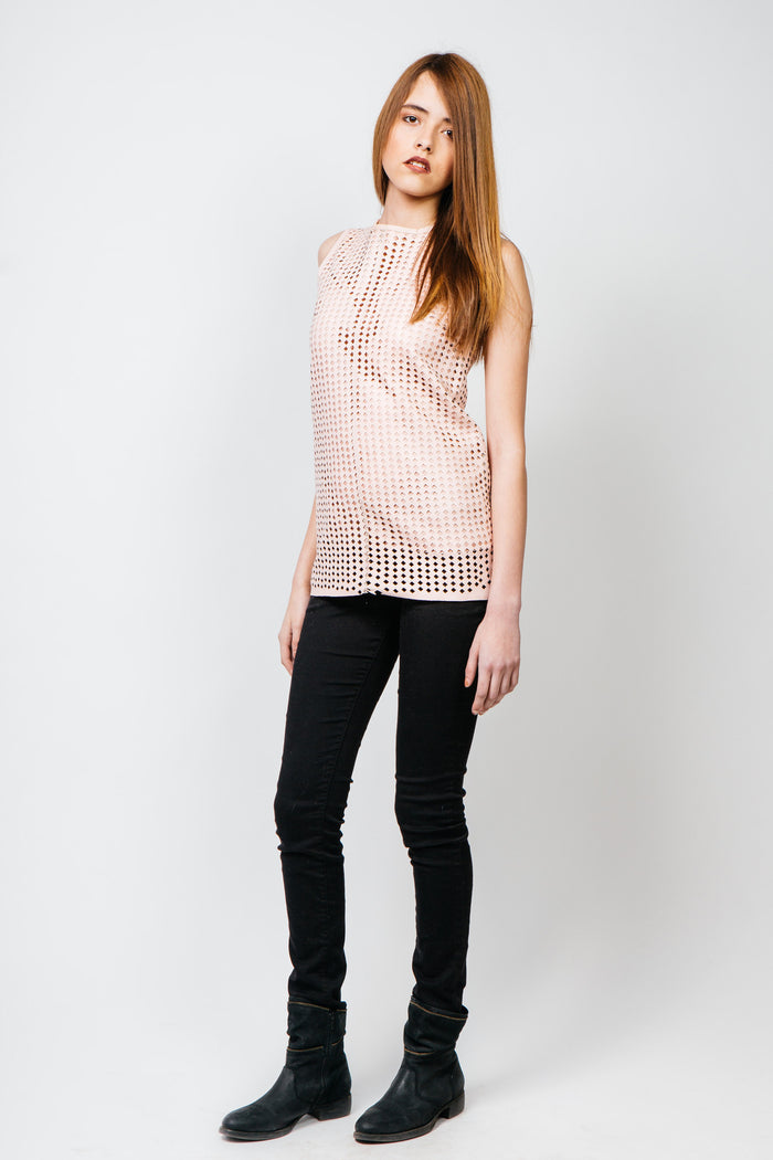 Nicole Laser Cut Top