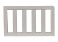 Simmons Kids Linen Grey (070) Toddler Guardrail (0080), Main View